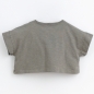 Preview: Play Up Crop Top - Coal - 100% Bio Baumwolle